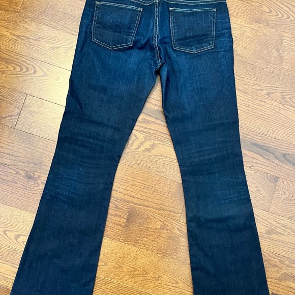 Citizens of Humanity Low Rise Boot Cut "Kelly" Dark Denim Size 29 - Picture 4 of 9